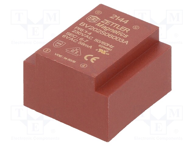 BV202S06003A by zettler magnetics