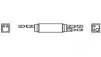 D-500-L457-3-6D3-120 by te connectivity / raychem brand