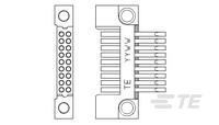 1466385-1 by te connectivity / amp brand