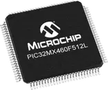 PIC32MX460F512LT-80I/PT