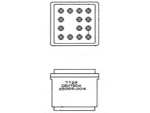 Y65009-004C0980000 by te connectivity / deutsch